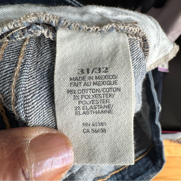 Denim & Supply Ralph Lauren Blue Skinny Jeans Sleek Fit 31/32 - Picture 8 of 8